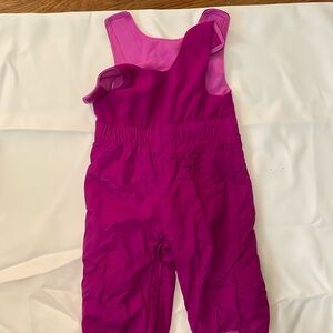 Fleece lined Columbia snow bibs
